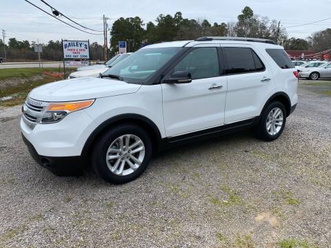 2013 Ford Explorer for sale at Baileys Truck and Auto Sales in Florence SC