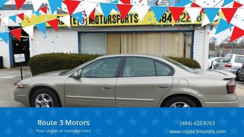 2004 Pontiac Bonneville for sale at Route 3 Motors in Broomall PA
