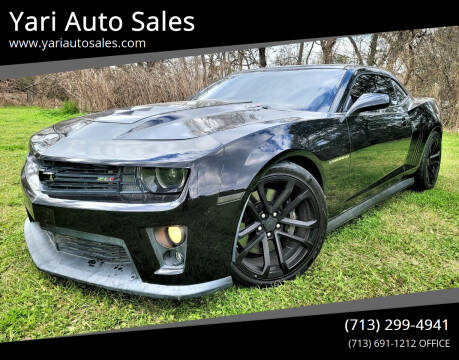 2013 Chevrolet Camaro for sale at Yari Auto Sales in Houston TX