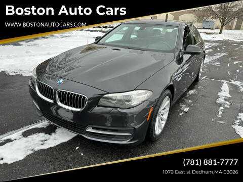 2014 BMW 5 Series for sale at Boston Auto Cars in Dedham MA