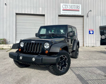 2012 Jeep Wrangler for sale at CTN MOTORS in Houston TX