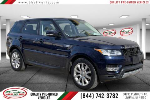 2014 Land Rover Range Rover Sport for sale at Best Bet Auto in Livonia MI