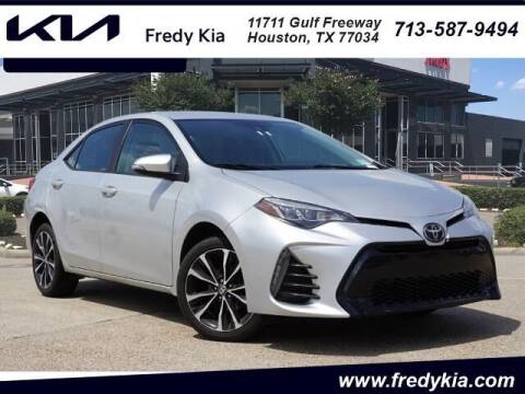 2019 Toyota Corolla for sale at FREDY KIA USED CARS in Houston TX