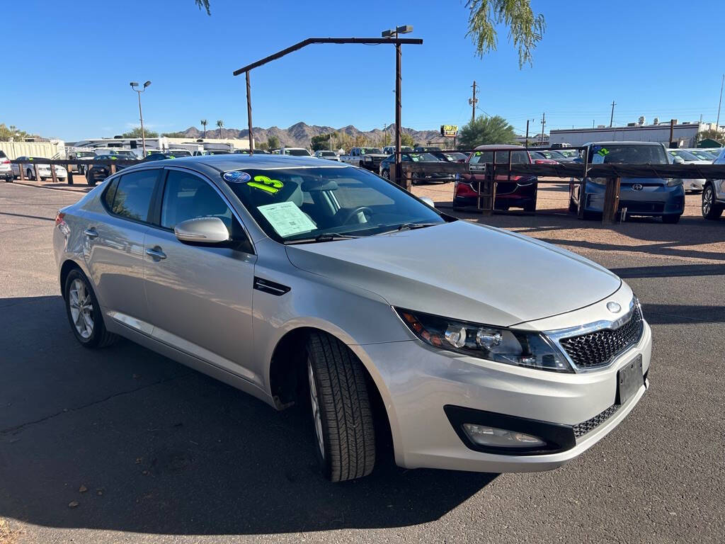 2013 Kia Optima for sale at Big 3 Automart At Double H Auto Ranch in QUEEN CREEK, AZ