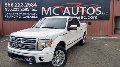2012 Ford F-150 for sale at MC Autos LLC in Pharr TX