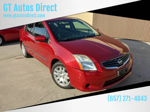 2010 Nissan Sentra for sale at GT Autos Direct in Garden Grove CA