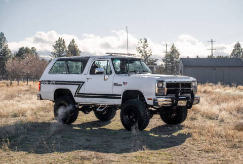 1992 Dodge Ramcharger S