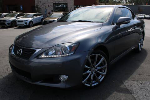 2013 Lexus IS 250C for sale at Atlanta Unique Auto Sales in Norcross GA