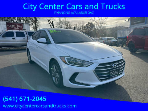 2018 Hyundai Elantra for sale at City Center Cars and Trucks in Roseburg OR
