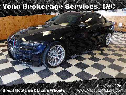 2008 BMW M3 for sale at Yono Brokerage Services, INC in Farmington MI