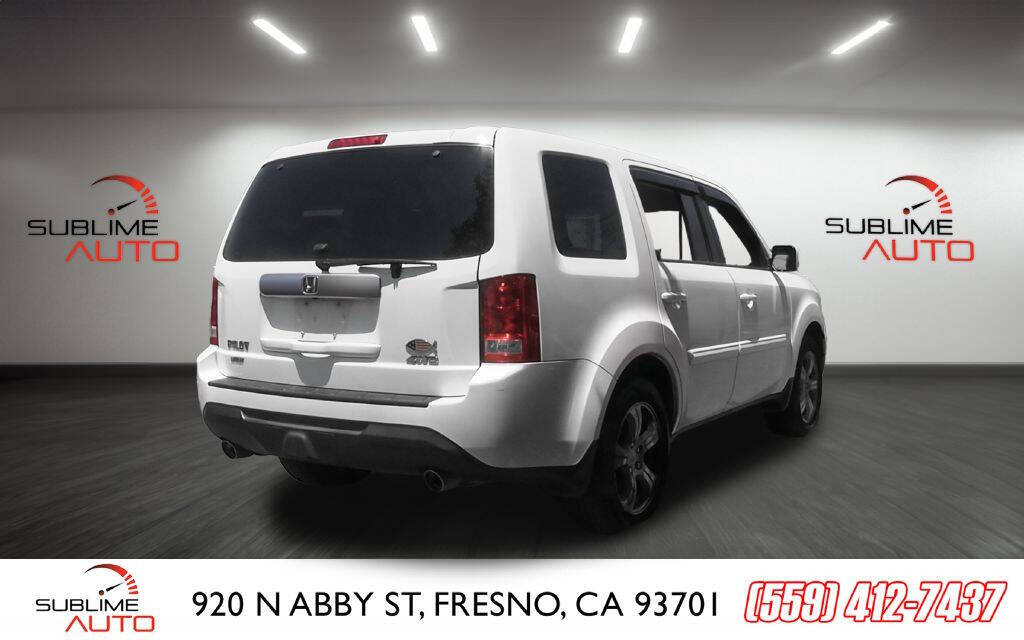 2012 Honda Pilot for sale at SUBLIME AUTO in Fresno, CA