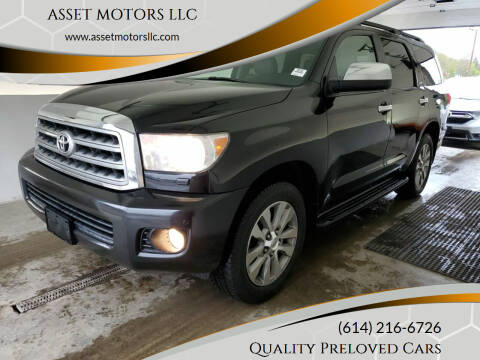 2011 Toyota Sequoia for sale at ASSET MOTORS LLC in Westerville OH