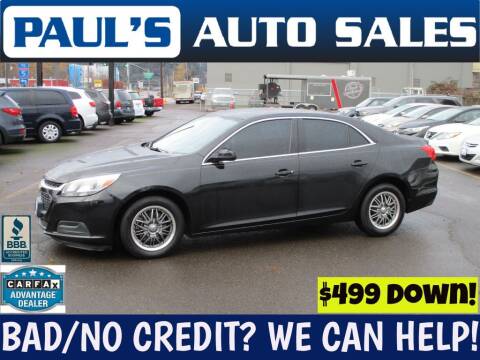2014 Chevrolet Malibu for sale at Paul's Auto Sales in Eugene OR