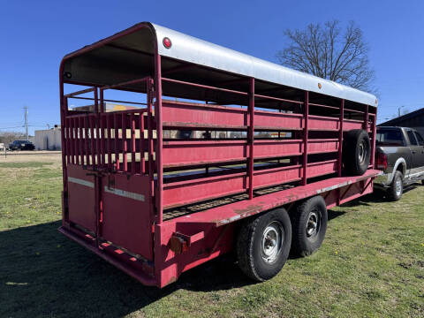 1901 Stock Trailer Gooseneck