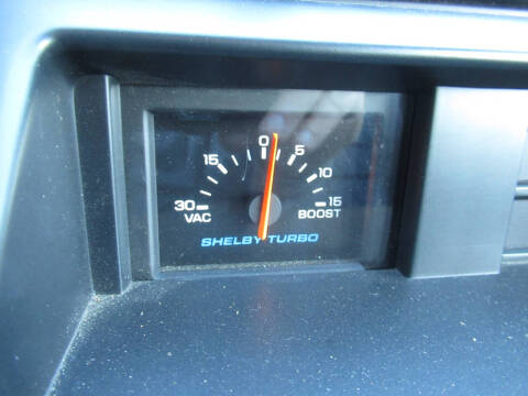 1989 Dodge Shadow Shelby CSX