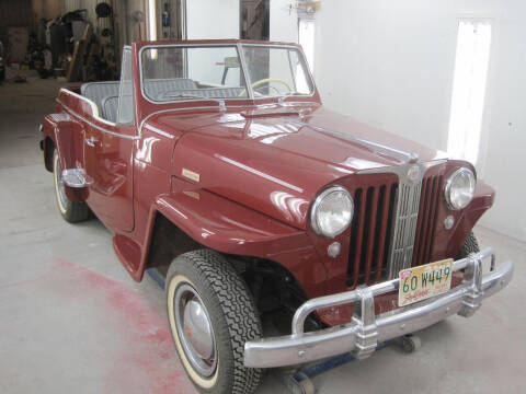 1949 Willys Jeepster for sale at IVERSON'S CAR SALES in Canton SD
