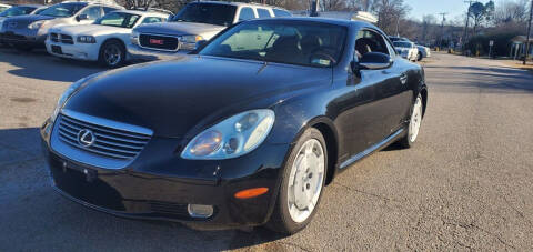 2002 Lexus SC 430 for sale at AUTO NETWORK LLC in Petersburg VA