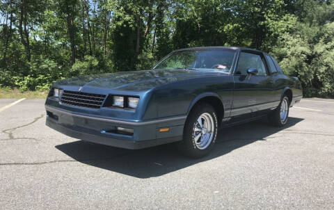 1984 Chevrolet Monte Carlo for sale at Clair Classics in Westford MA