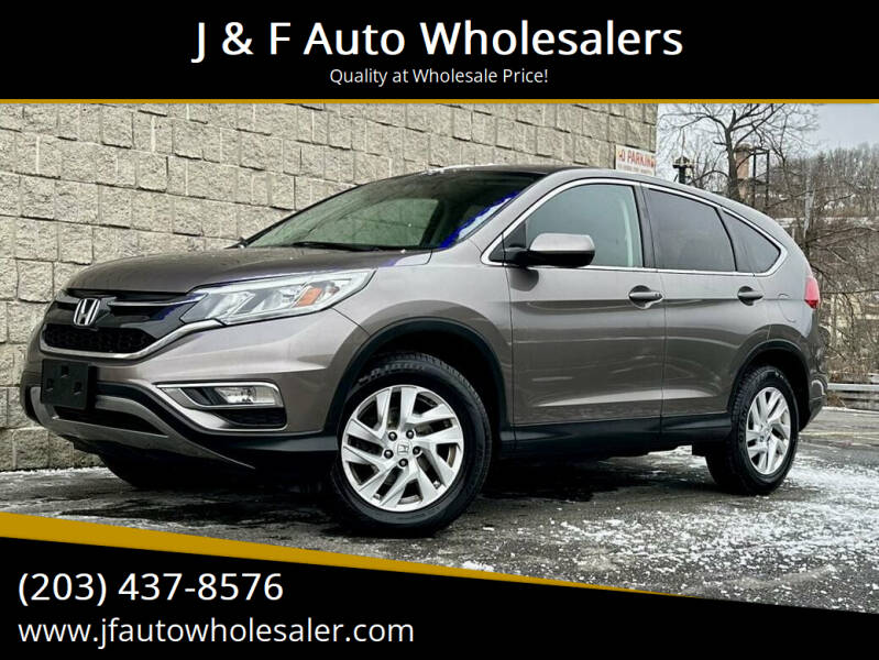 2016 Honda CR-V for sale at J & F Auto Wholesalers in Waterbury CT