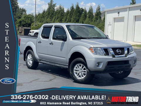 2019 Nissan Frontier for sale at Stearns Ford in Burlington NC