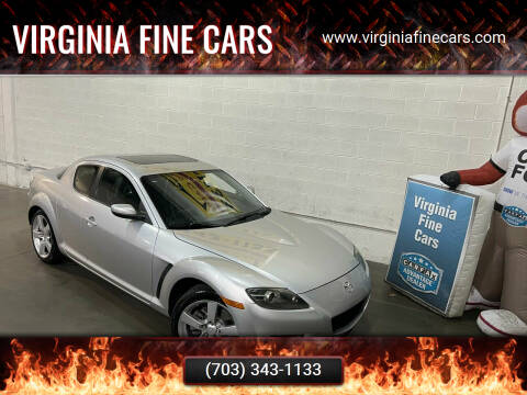 2004 Mazda RX-8 for sale at Virginia Fine Cars in Chantilly VA