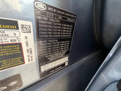 2018 Land Rover Range Rover Sport HSE