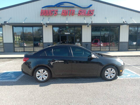 2014 Chevrolet Cruze for sale at DOUG'S AUTO SALES INC in Pleasant View TN