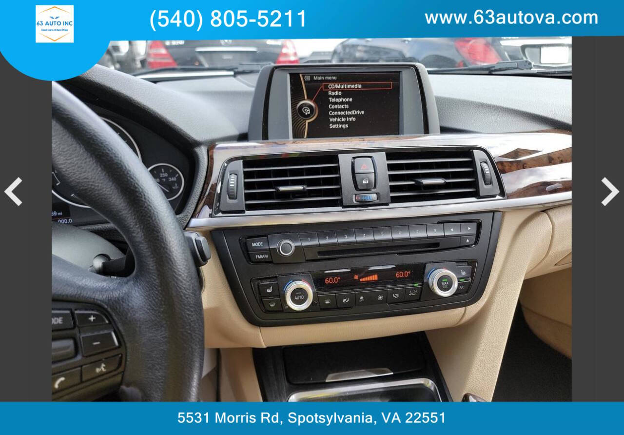 2014 BMW 3 Series for sale at 63 Auto Inc in Spotsylvania, VA