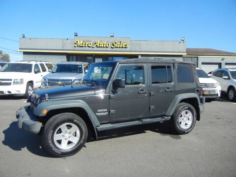 2010 Jeep Wrangler Unlimited for sale at MIRA AUTO SALES in Cincinnati OH