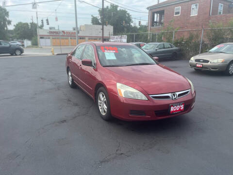 2007 Honda Accord for sale at Rod's Automotive in Cincinnati OH