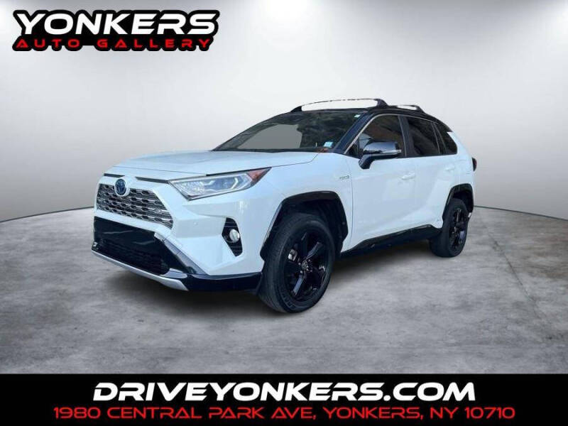 2020 Toyota RAV4 Hybrid for sale at SILVERLINE AUTO GROUP in Queens NY