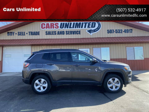 2019 Jeep Compass for sale at Cars Unlimited in Marshall MN