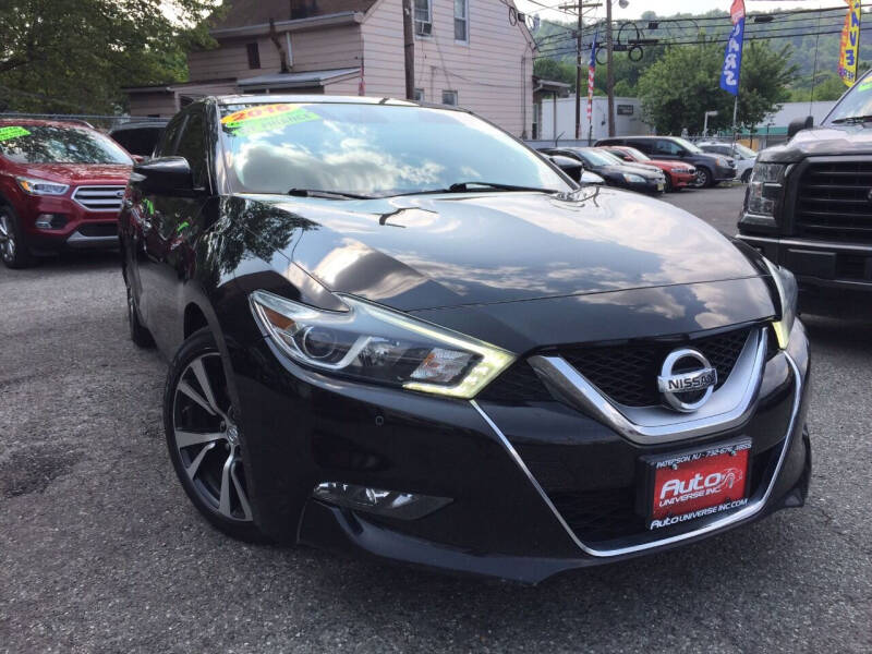 2016 Nissan Maxima for sale at Auto Universe Inc. in Paterson NJ