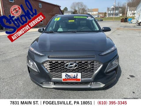 2018 Hyundai Kona for sale at Strohl Automotive Services in Fogelsville PA