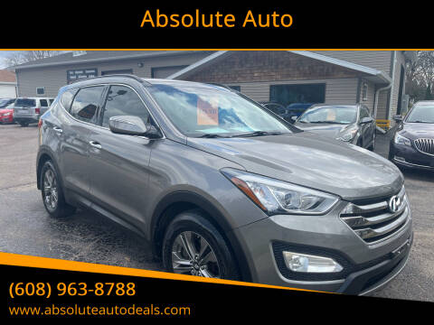 2015 Hyundai Santa Fe Sport for sale at Absolute Auto in Baraboo WI