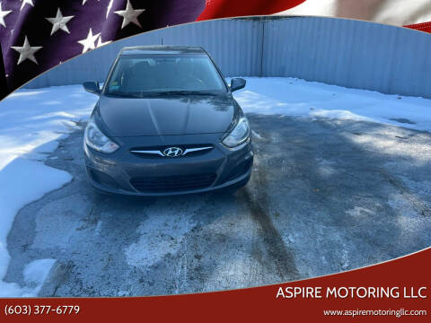 2013 Hyundai Accent for sale at Aspire Motoring LLC in Brentwood NH