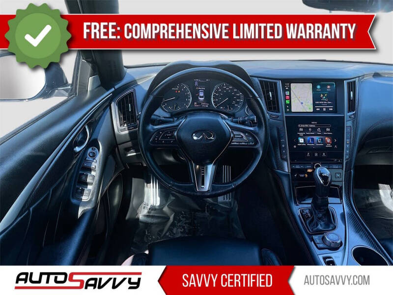 2022 Infiniti Q50 Red Sport 400