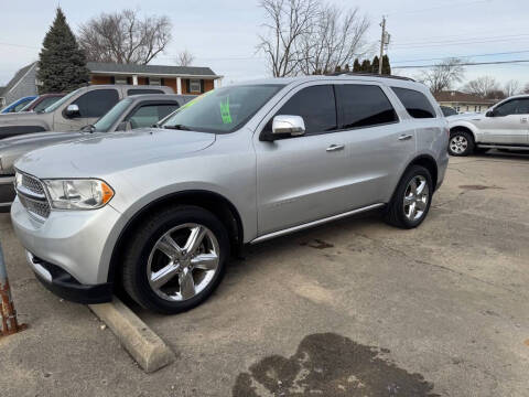 2011 Dodge Durango for sale at Sunny Side Motors in New Castle IN