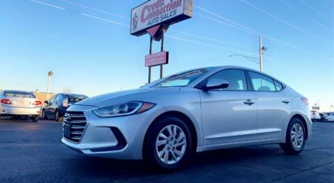 2017 Hyundai Elantra for sale at Credit Connection Auto Sales in Midwest City OK