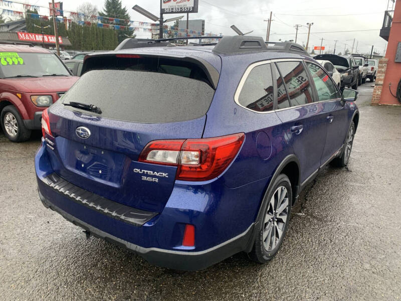 2015 Subaru Outback 3.6R Limited
