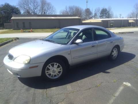 2004 Mercury Sable for sale at Wheels To Go Auto Sales in Greenville SC