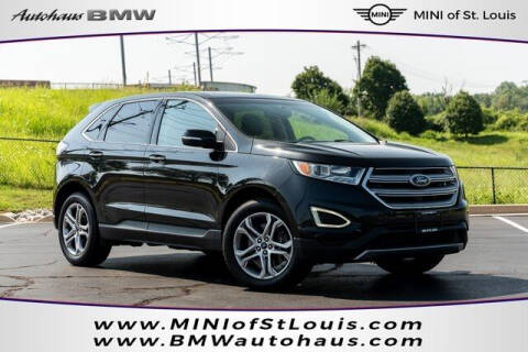 2015 Ford Edge for sale at Autohaus Group of St. Louis MO - 3015 South Hanley Road Lot in Saint Louis MO
