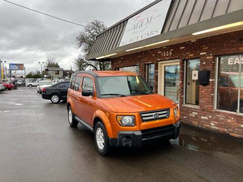 2008 Honda Element for sale at M&M Auto Sales in Portland OR