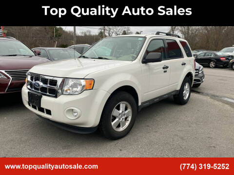2012 Ford Escape for sale at Top Quality Auto Sales in Westport MA