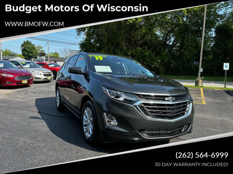 2019 Chevrolet Equinox for sale at Budget Motors of Wisconsin in Racine WI