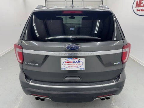 2018 Ford Explorer Platinum