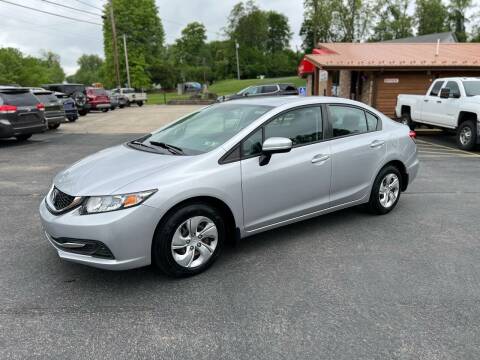 2015 Honda Civic for sale at Twin Rocks Auto Sales LLC in Uniontown PA