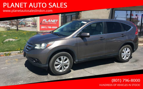 2012 Honda CR-V for sale at PLANET AUTO SALES in Lindon UT