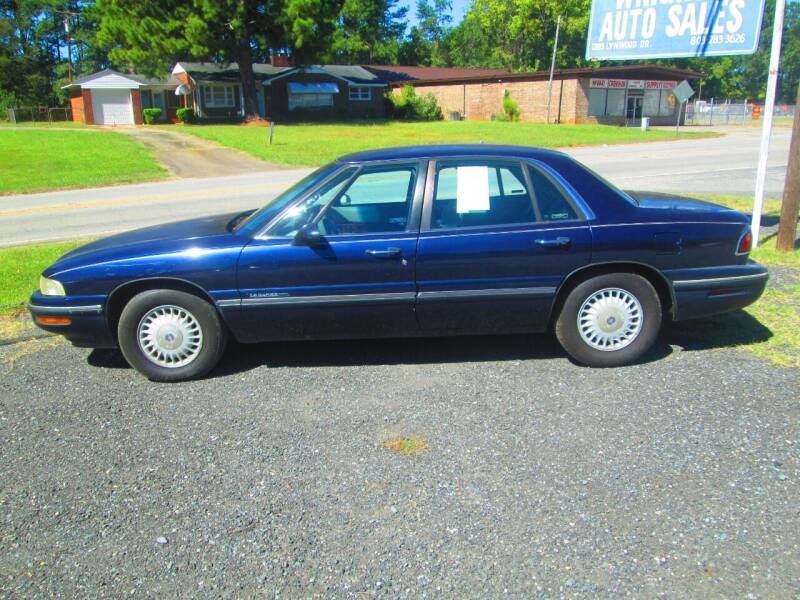 1998 Buick LeSabre for sale at Wright's Auto Sales in Lancaster SC
