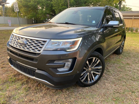 2017 Ford Explorer for sale at LATINOS MOTOR OF ORLANDO in Orlando FL